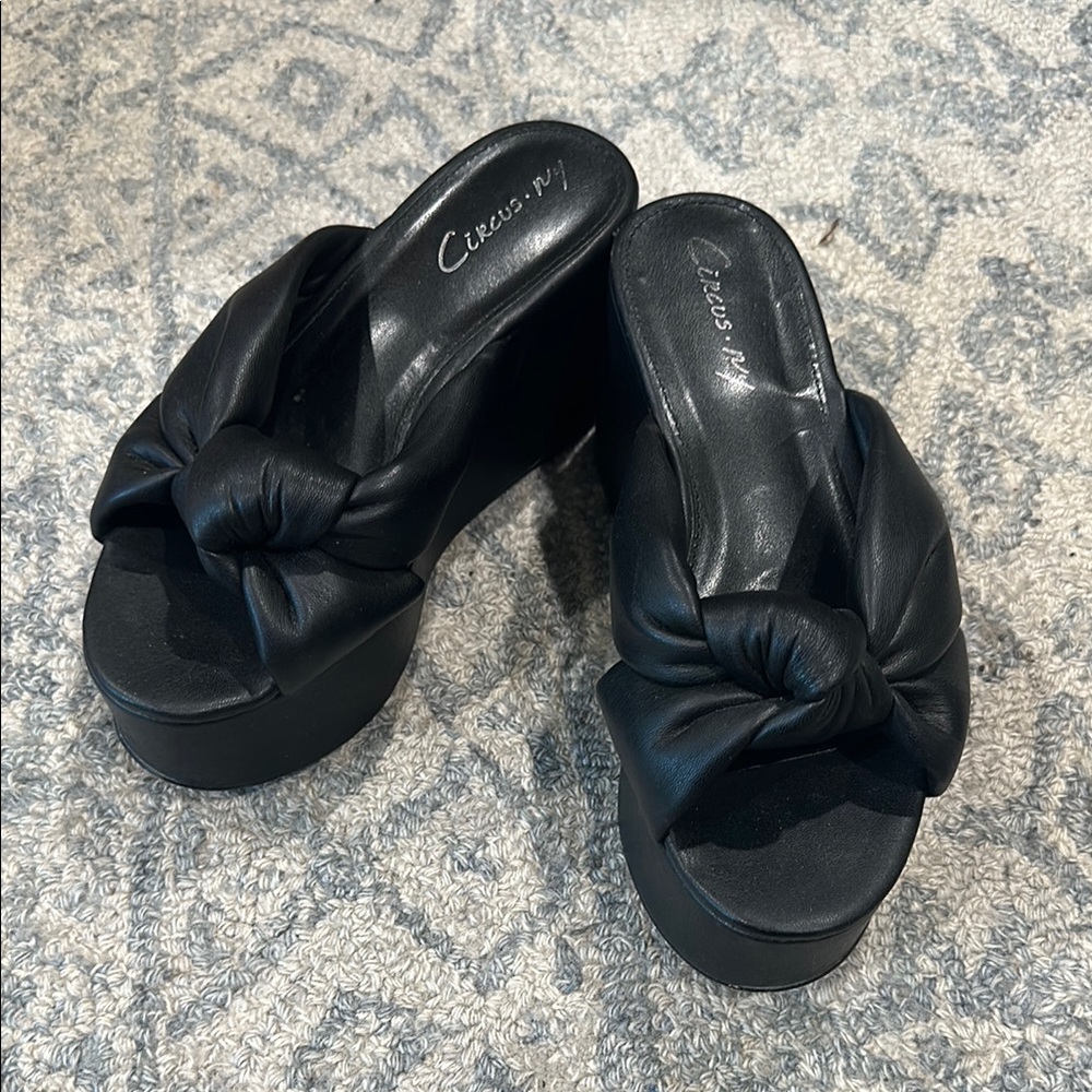Circus by Sam Edelman Black Platform Shoes